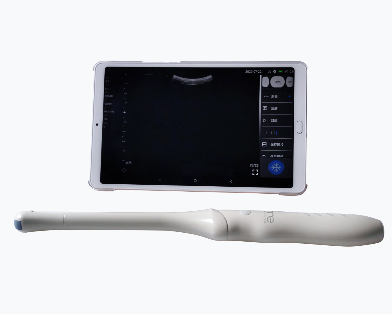 PM5E – Transductor Endocavitario + Tablet